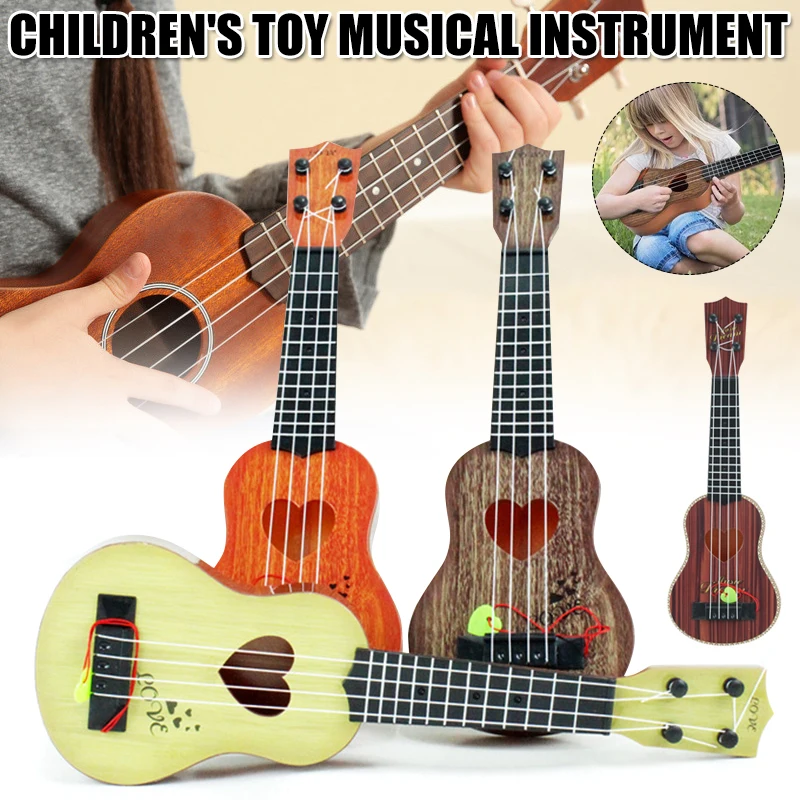 44cm Beginner Classical Ukulele Guitar Educational Musical Instrument Toy for Ki