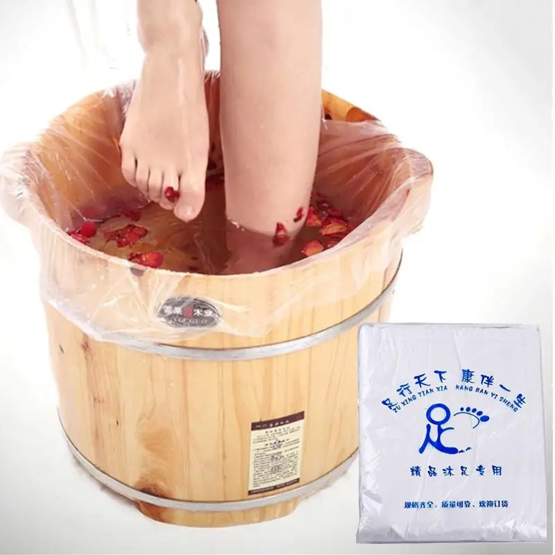 90pcs Environmentally Disposable Foot Tub Liners Bath Basin Bags for Feet Pedicu