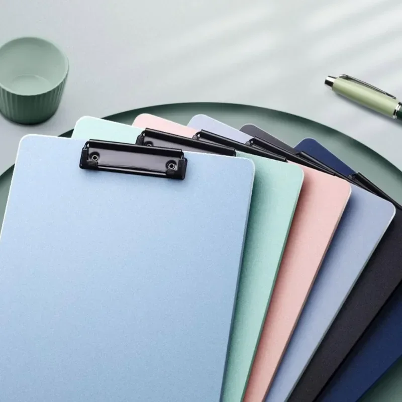 A4 File Folder Paper Holder Office Clipboard Writing Pad Memo Clip Loose-leaf No