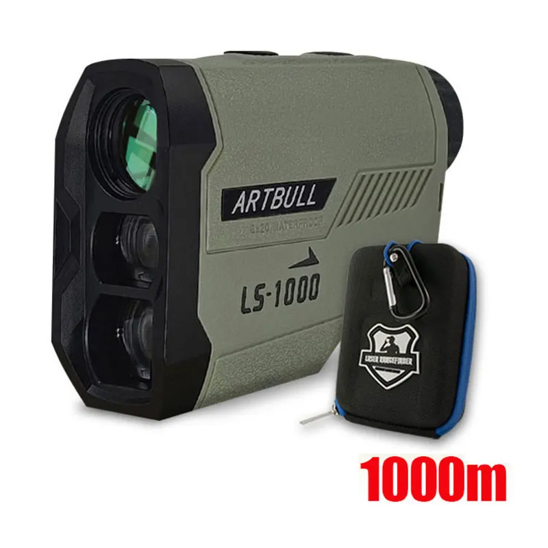 Golf Laser Rangefinder 1000M 650M Telescope with Flag-Lock Slope Pin Distance Me