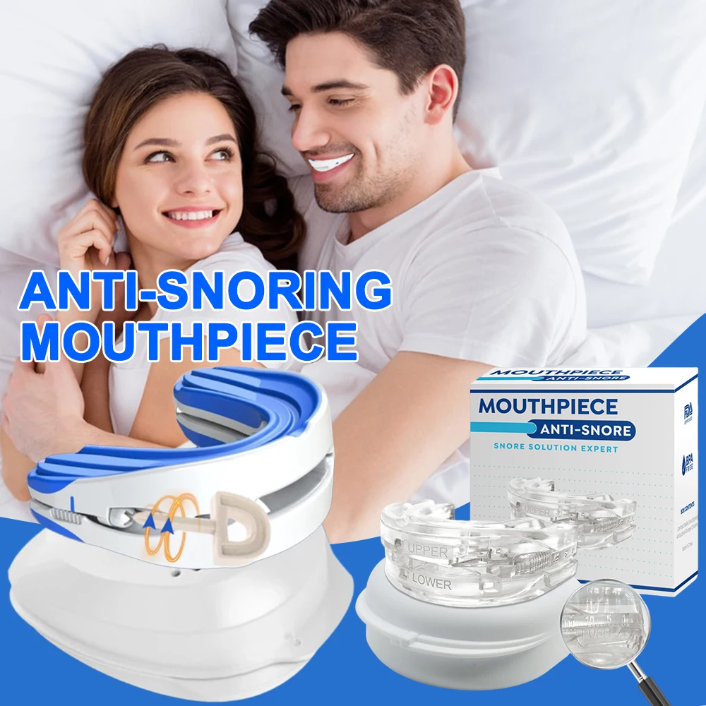 Adjustable Anti Snoring Mouth Guard Anti-Snoring Mouthpiece Sleeping Devices Bru