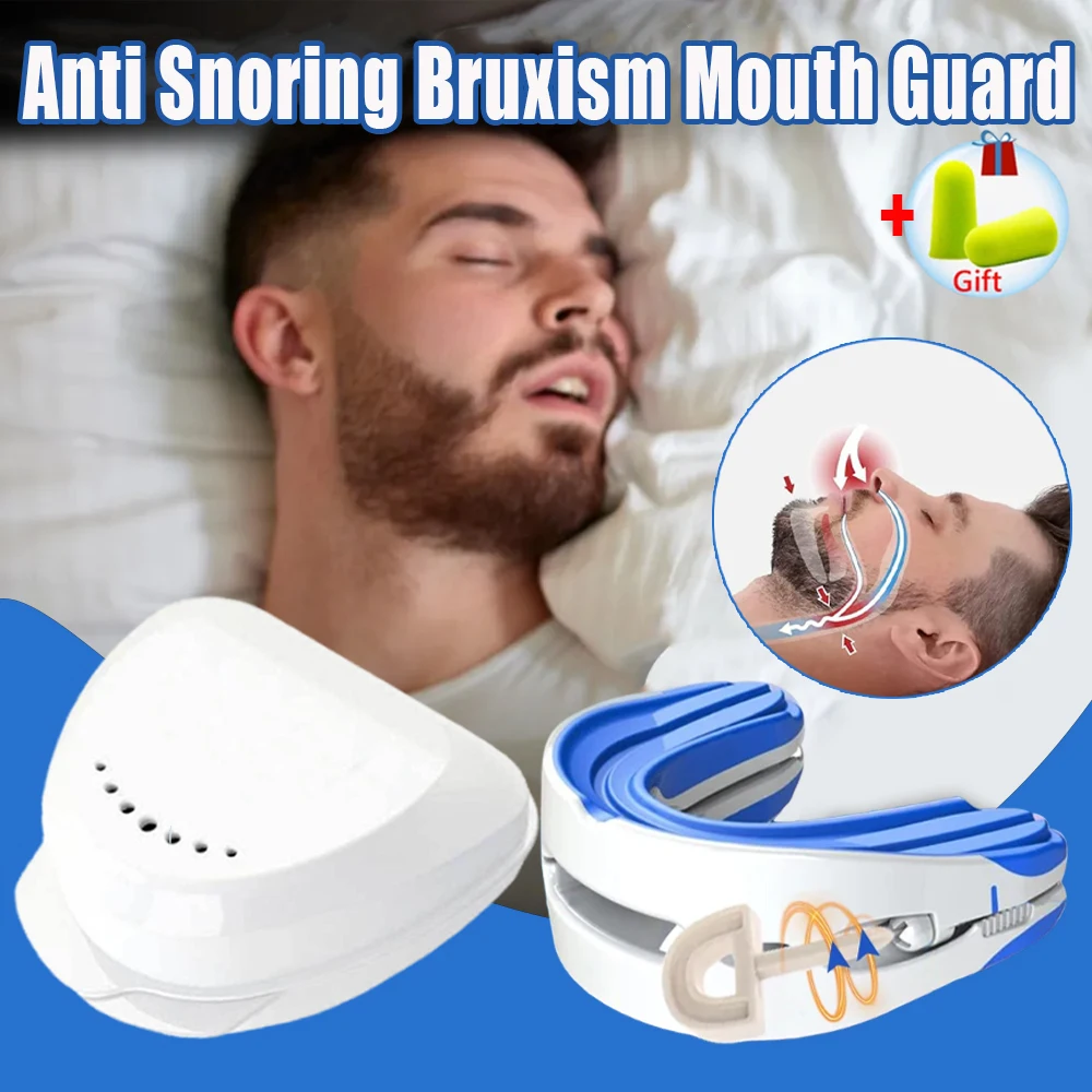 Adjustable Anti-Snoring Mouth Guard Prevent Teeth Grinding During Sleep Anti Sno