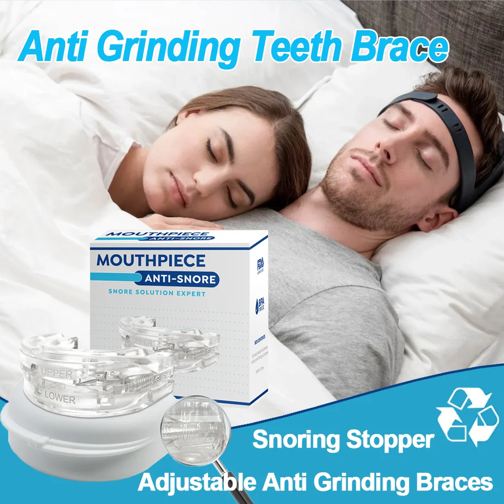Anti Snoring Bruxism Mouth Guard Anti-Snoring Device Improve Sleeping Teeth Brux