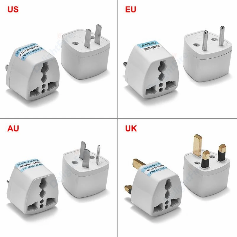 Australian Electrical Socket New Zealand EU US UK To AU Australia Travel Adapter