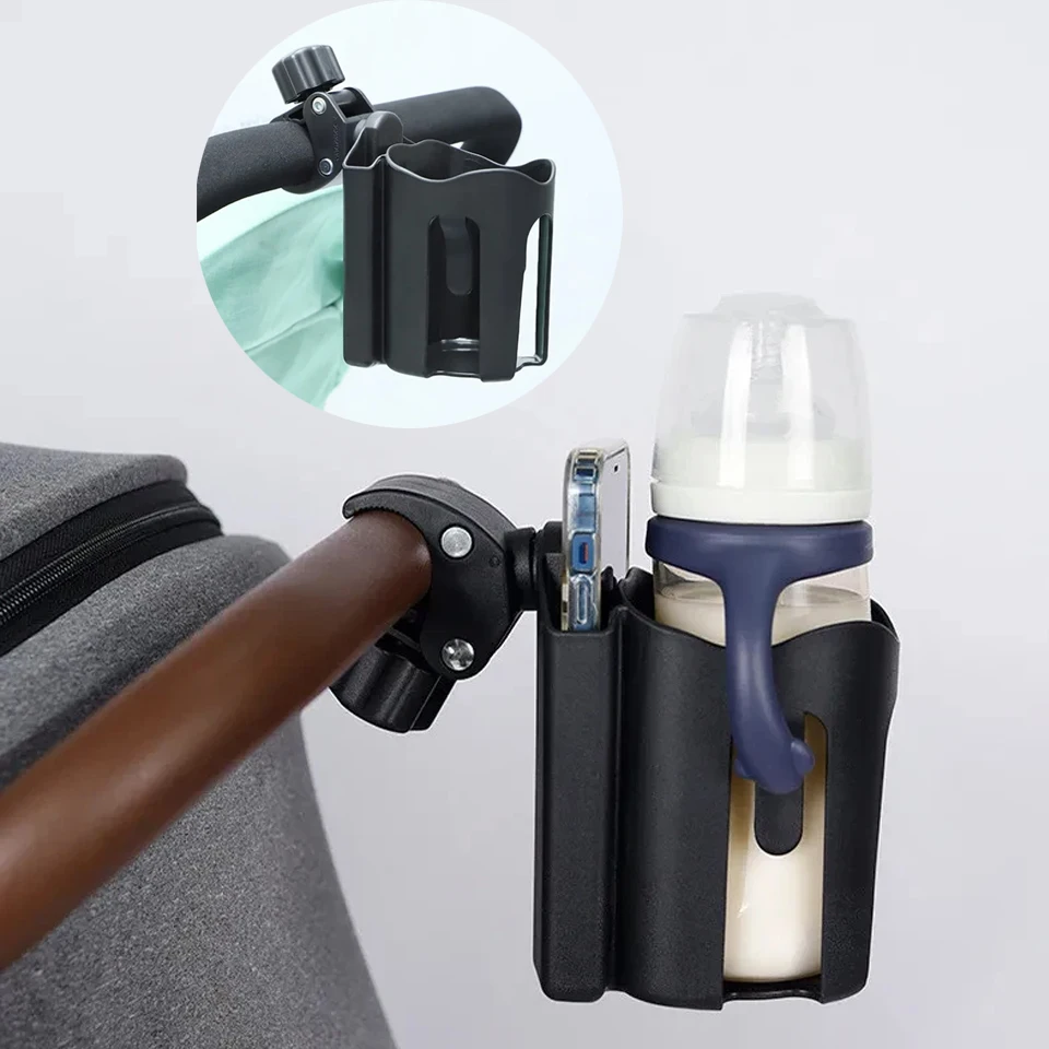 Baby Stroller Water Cup Holder With Mobile Phone Holderbottle Holderelectric Car