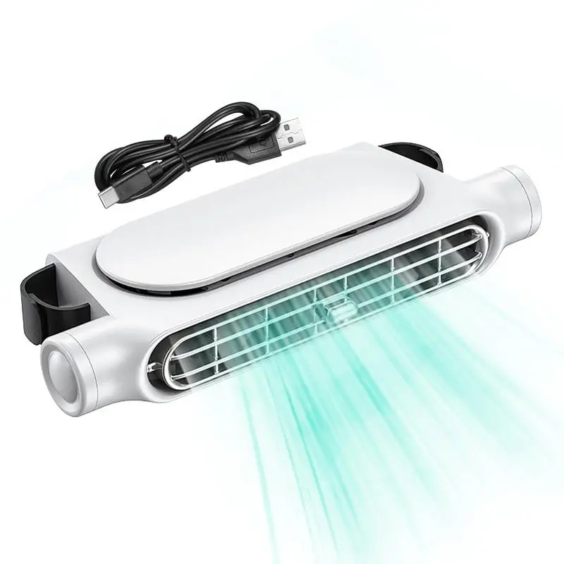 Backseat Cooling Fan Electric Auto Backseat Car Fan Three Adjustable Wind Speeds