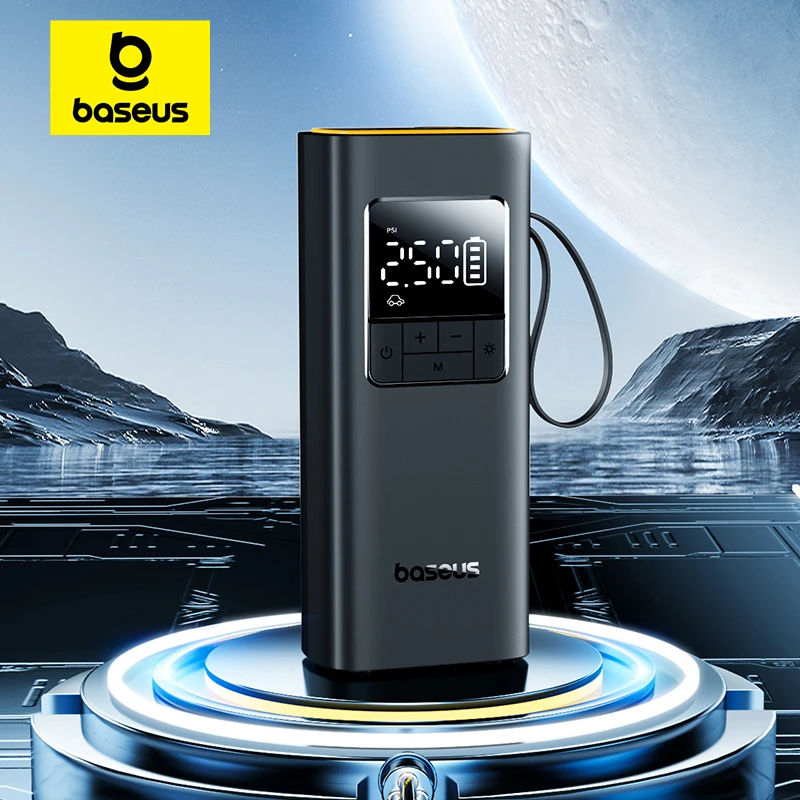 Wireless Car Air Pump Portable Air Compressor for Car Motorcycles Bicycle Electr