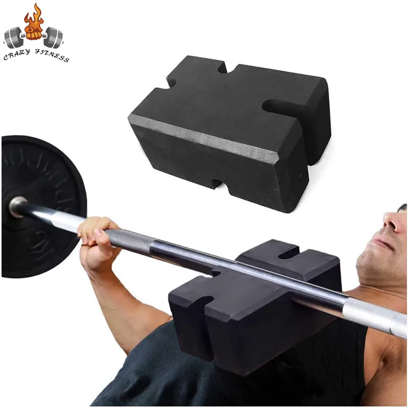 Bench Press Block Strength Block EVA Foam Barbell Weight Bar Grip Board Press Bl