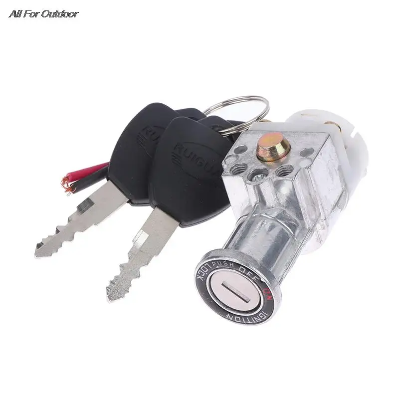Bigger Head Type Electric Bicycle Ignition On/Off Key Switch Heavy Load E-bike L