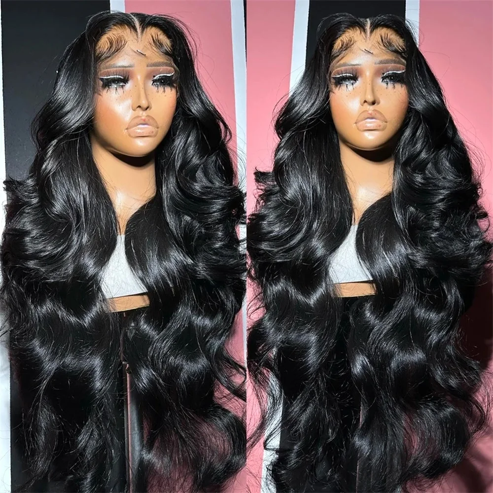 Body Wave Lace Front Wigs Human Hair 13x4 13x6 Transparent Lace Frontal Wig 180 