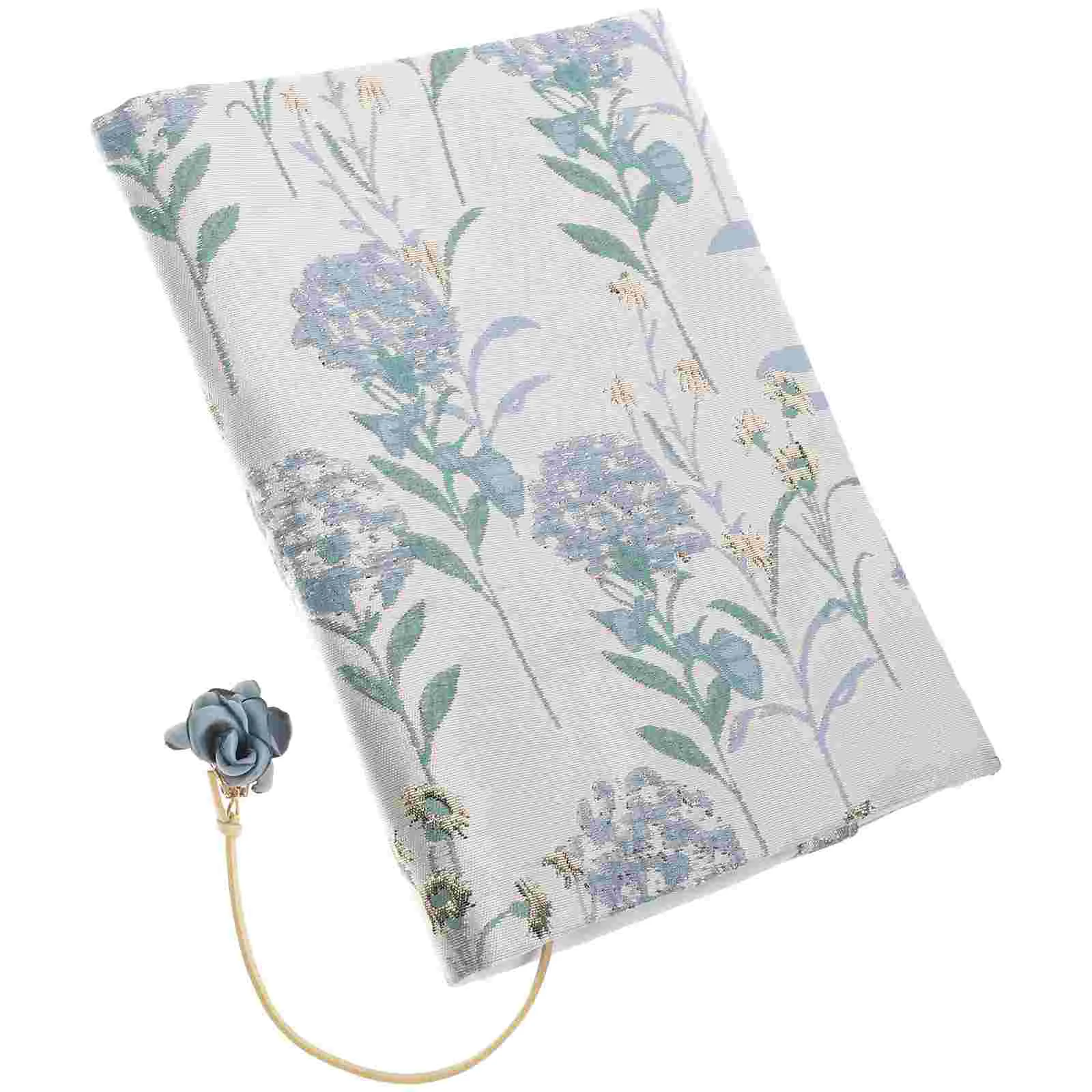 Book Cover Sleeve Protector Paperback Covers Washable Decorative Books Floral Fa