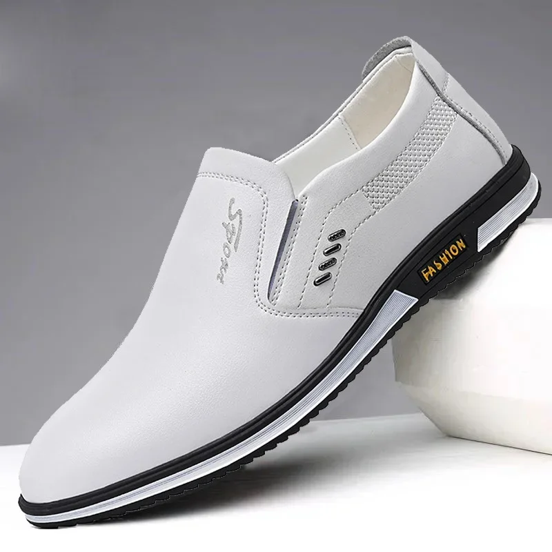 Brand Leather Shoes for Men Designer Loafers High Quality Adult Moccasins Men Dr