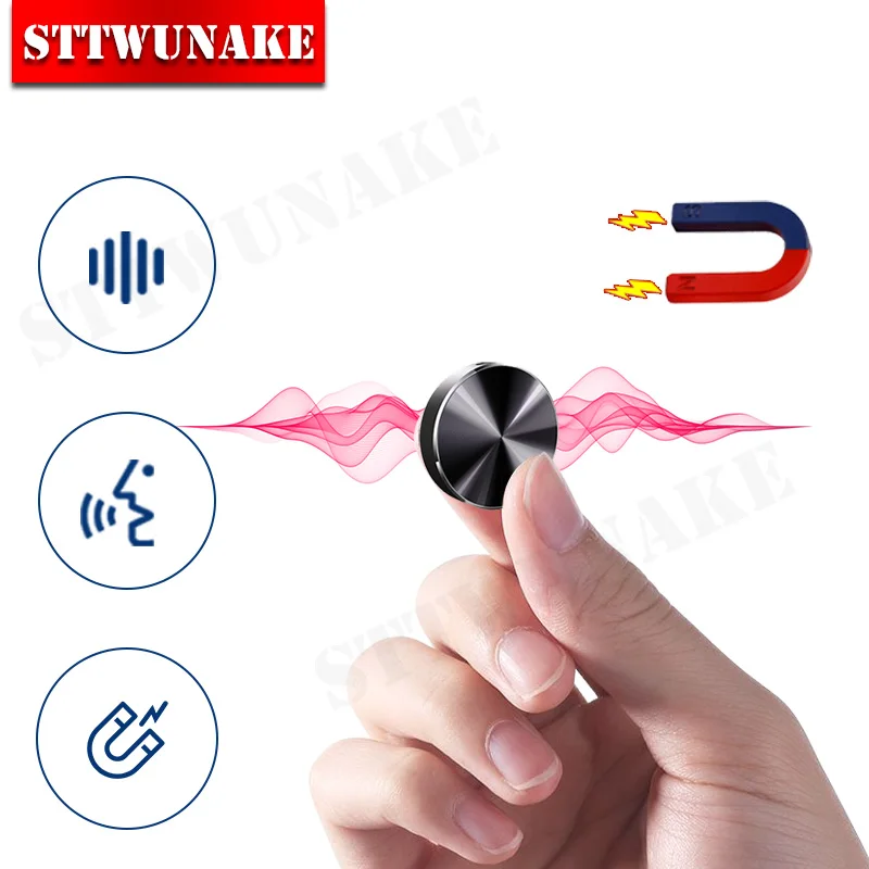 Built-in Magnet Mini Voice Activated Recorder Small Digital Audio Recording Devi