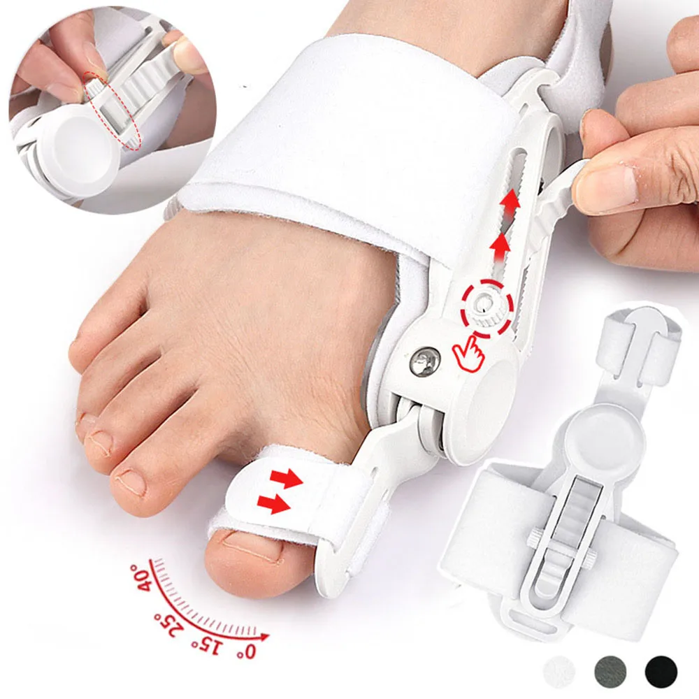 Bunion Straightener Toe Corrector Big Toe Eversion Splint Adjustable Hallux Valg