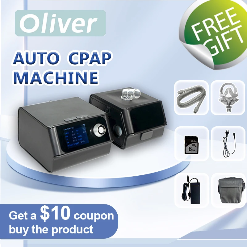 CPAP Auto Automatic Pressure Adjustment Sleep with Mask Snoring Device For Sleep