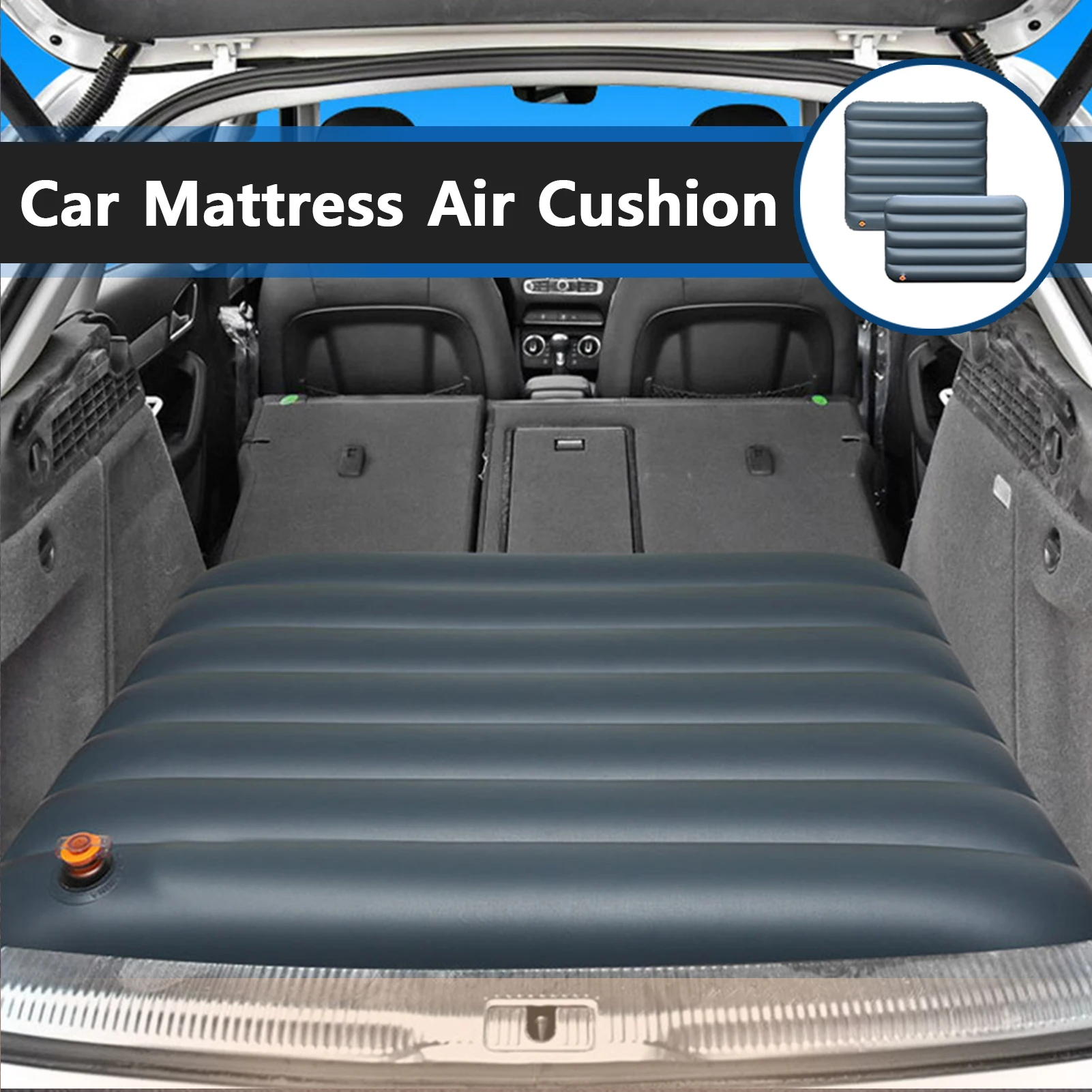 Car Iatable Mattress Portable Travel Camping Air Bed Foldable Multifunction Trun
