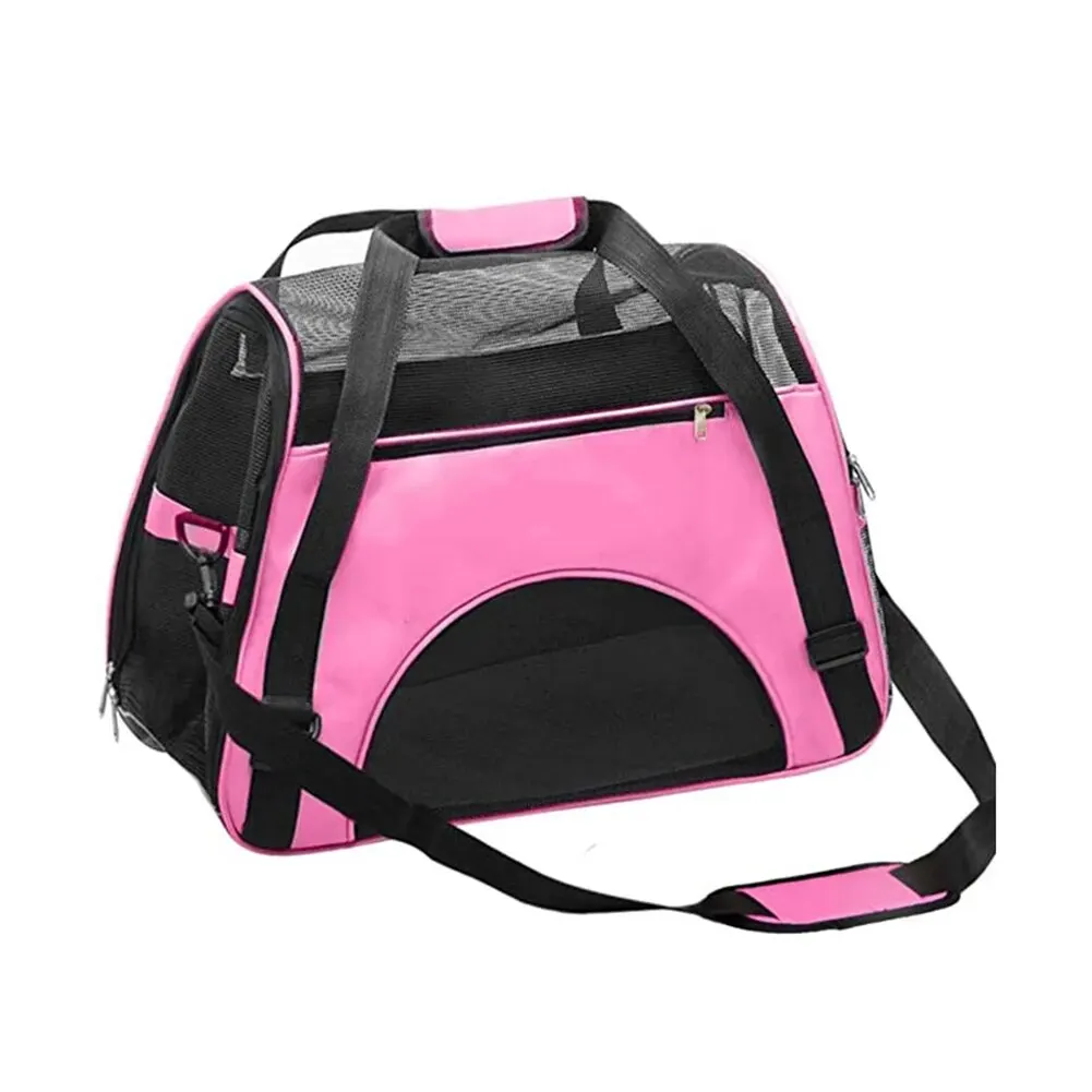 Cat Carrier Soft-Sided Pet Travel Carrier for Cats, Dogs Puppy Comfort Portable 