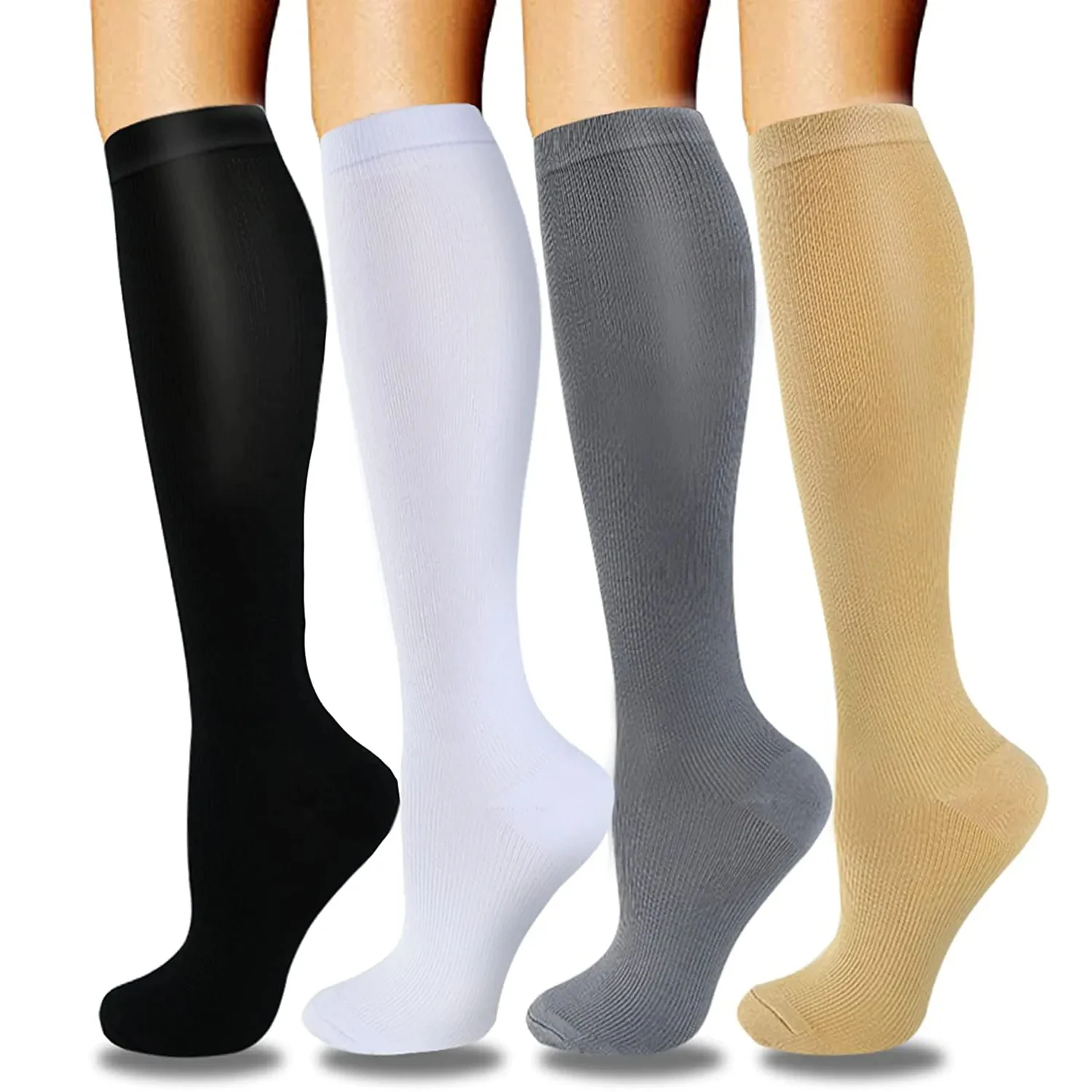 Compression Socks For Men Women Promote Blood Circulation Tight Socks For Nurses