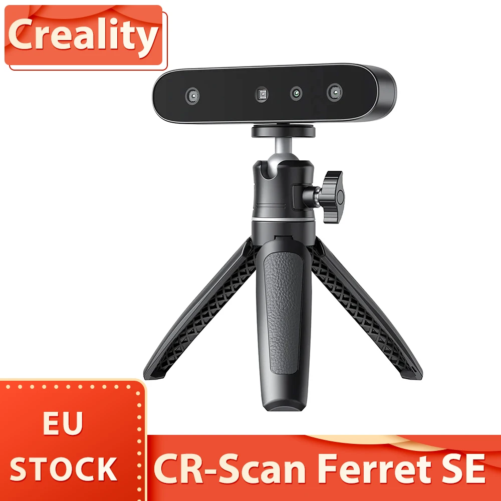 Creality CR-Scan Ferret SE 3D Scanner, Up to 30 fps Scan Speed, 0.1mm Accuracy, 
