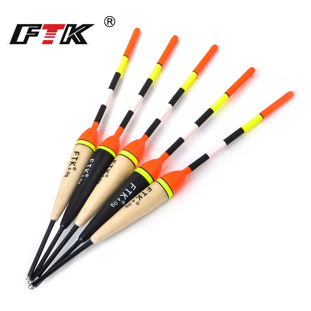 FTK Barguzinsky Fir Light On The Dark 5Pcs/Lot Fishing Float Length 19-23cm Floa