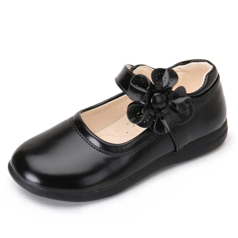 Girls Leather Shoes for Children Wedding Dress Princess School Shoes Kids Summer