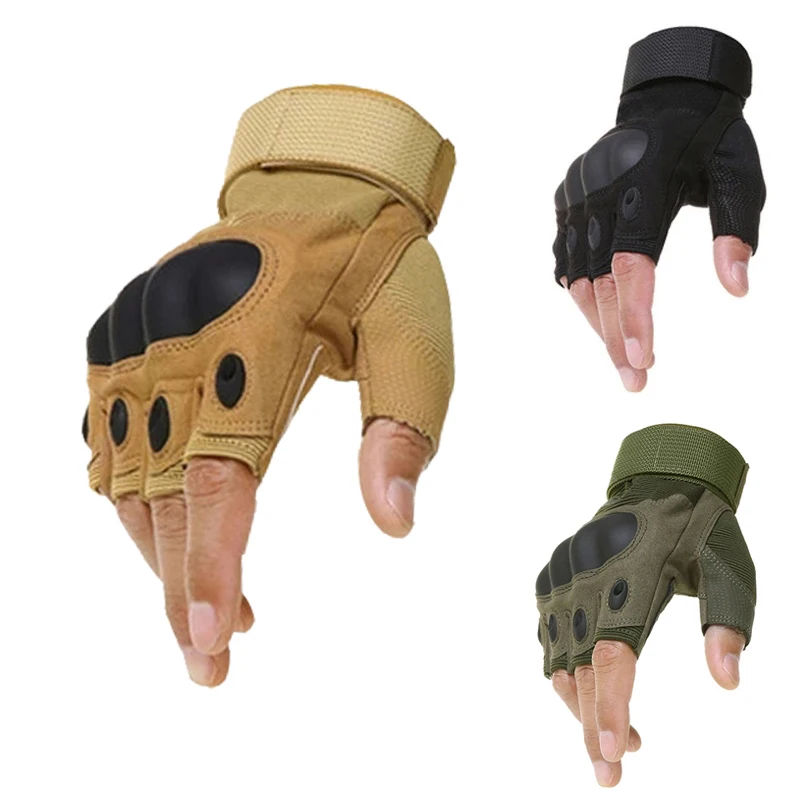 Half Finger Cycling Gloves Outdoor Military Tactical Men Gloves Women Sports Sho