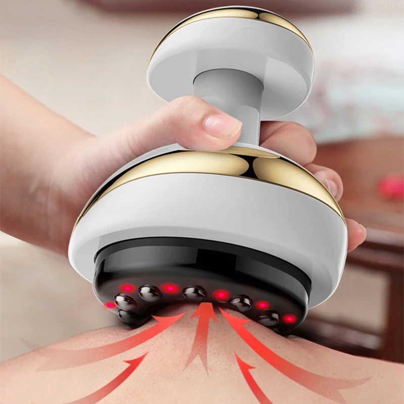 Massage Cupping Body Massager Vacuum Cans Suction Cup Heating Fat Burner Anti-ce