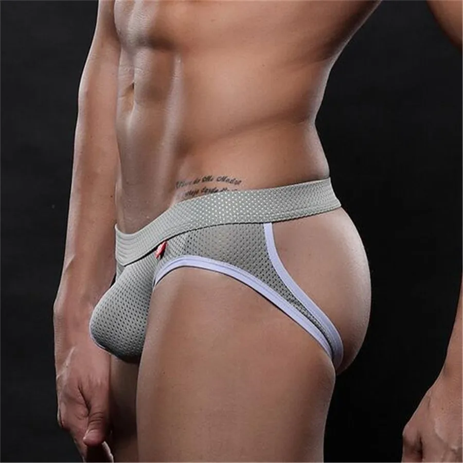 Hot sell Comfortable Tight Men's Erotic Clothing Thong Jockstrap Backless Breath