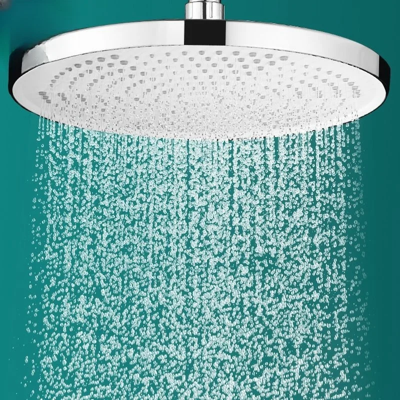 Hygienic bath shower rain ceiling rainfall round Showerhead for Kit Bathroom sys