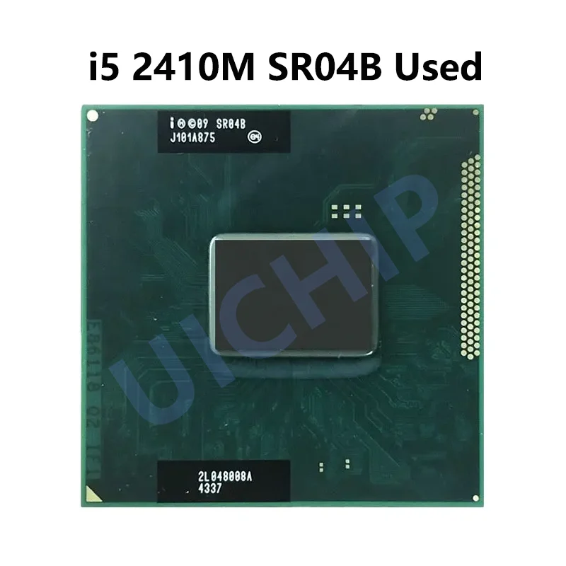 Intel Core i5-2410M i5 2410M SR04B 2.3 GHz CPU Laptop Processor 3M 35W Socket G2