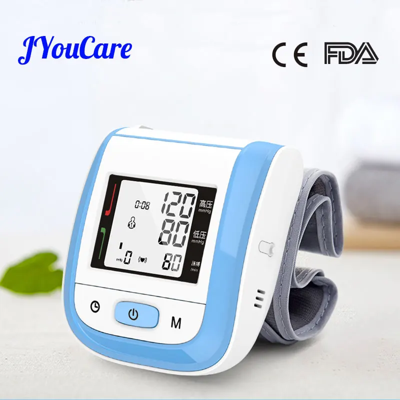 Medical Blood Pressure Monitor Automatic Digital Sphygmomanometer Heart Rate Pul
