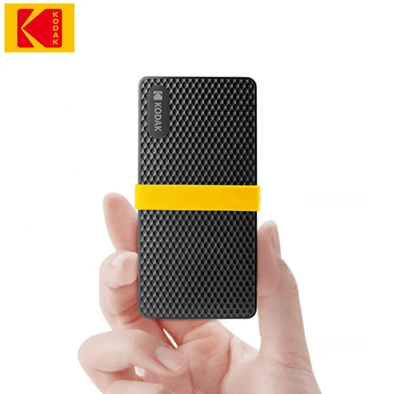 Kodak X200 Portable SSD 2TB 1TB USB 3.1 Type C External Drive Hard Disk 512GB 25