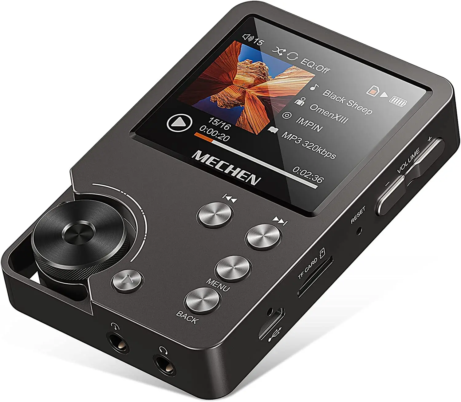 MP3 Player, Lossless DSD High Definition Portable Hi-Fi Digital Audio Music Play