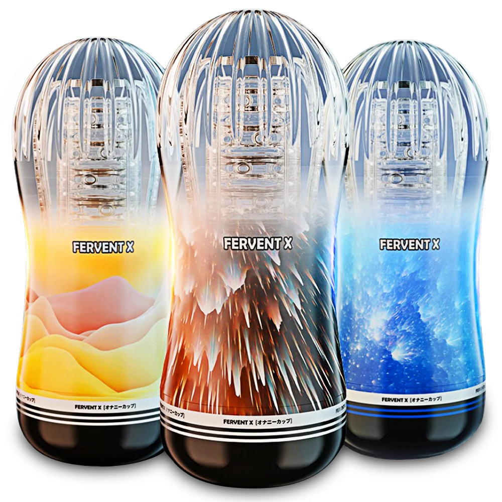 Soft Silicone Male Masturbator Cup Pussy Transparent Vagina Adult Goods Enduranc