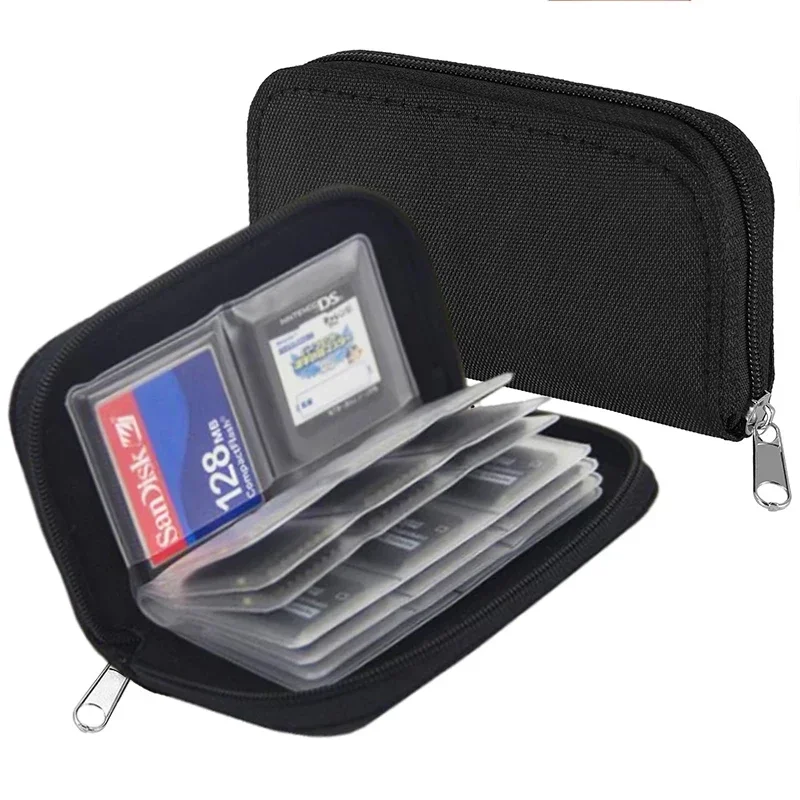 Memory Card Storage Wallet Case Bag Holder Wallet For CF SD Micro SD TF Micro SD