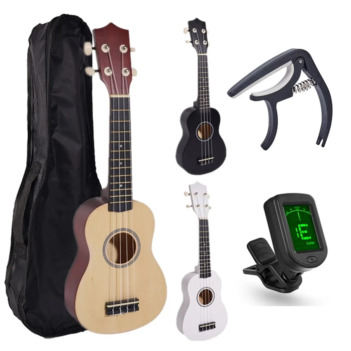 Miwayer Soprano Ukulele for Beginners 21 Inch Hawaiian Starter Uke Guitar Ukalal