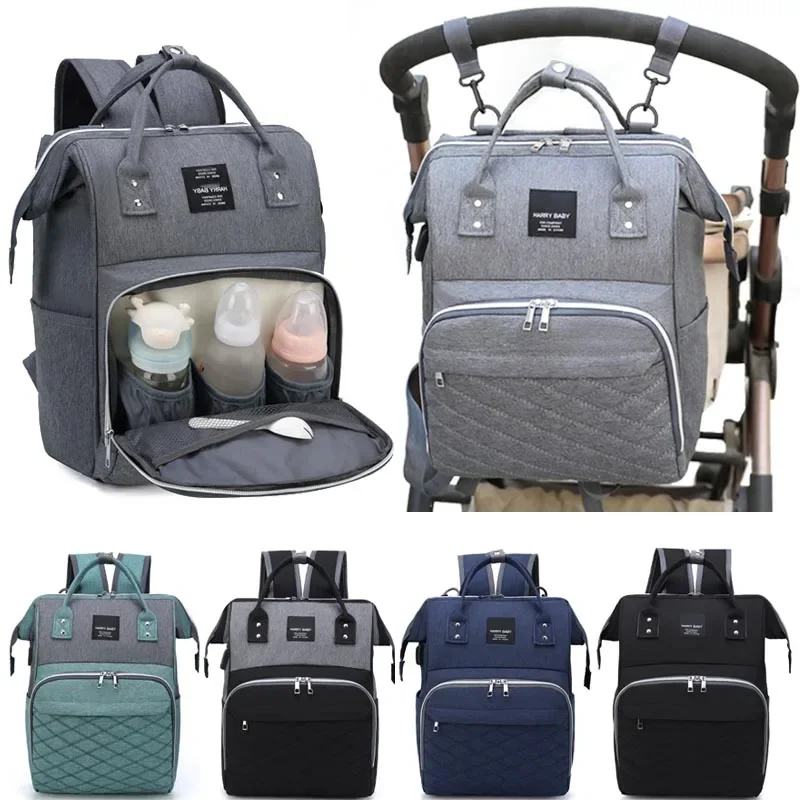 Mommy Diaper Bags Baby Stroller Hanging Bag Mother Large Capacity Nappy Backpack