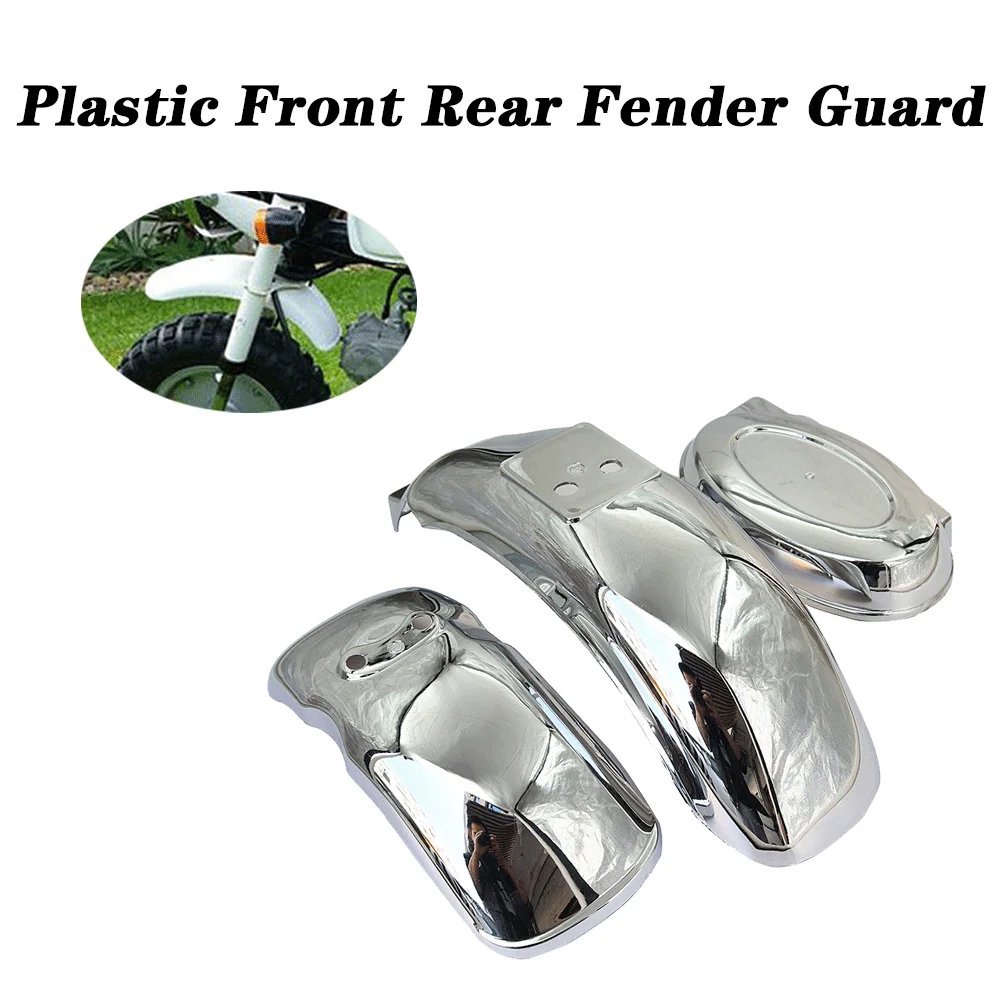 Motorcycle Plastic Front Rear Fender Guard Body Frame Fender Kit Mud Guards For