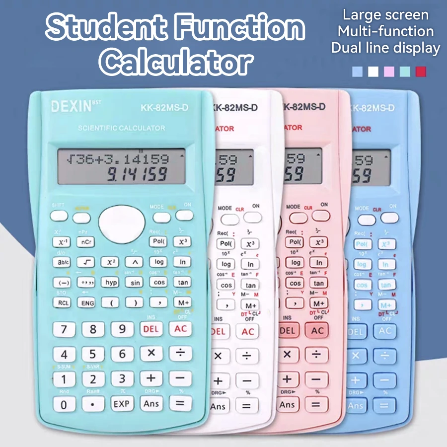 Multifunctional Scientific Calculator Student Simple Portable Big Screen Functio
