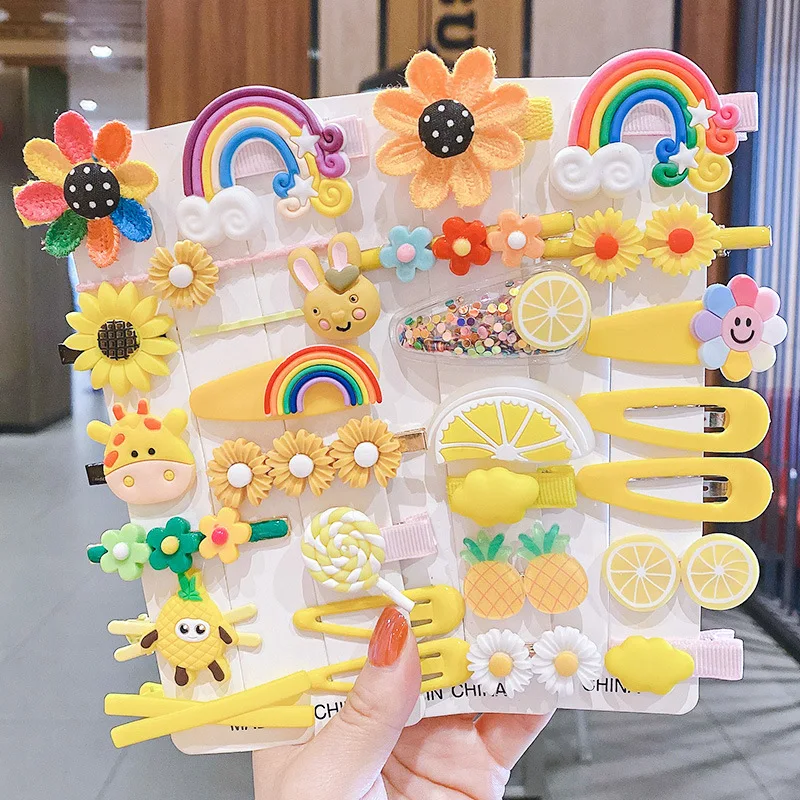 New In Sweet Candy Cartoon Elements Hair Accessories For Girls Kids Cute Hairpin