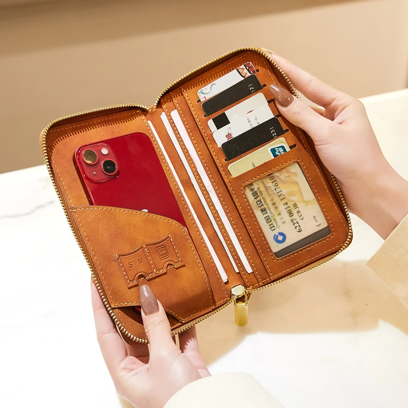 New Multifunctional Passport Cover Card Holder, Mobile Phone Travel Passport Wal