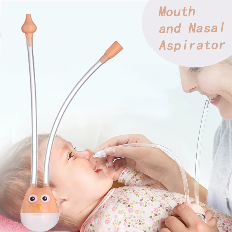 Newborn Baby Nasal Aspirator for Children Nose Cleaner Sucker Suction Tool Prote