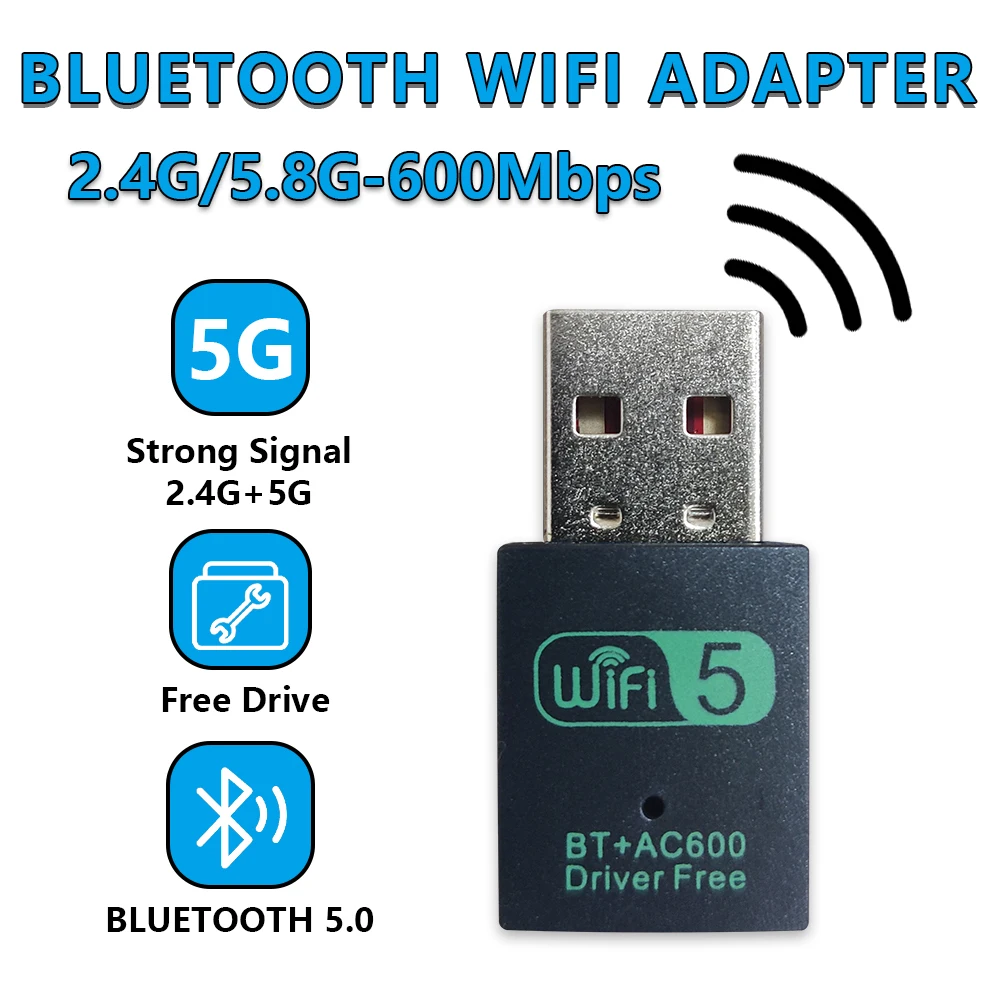 OPTFOCUS Wifi Adapter 150Mbps 802.11b g n ac USB Wifi Adaptador For PC Win7 8 10