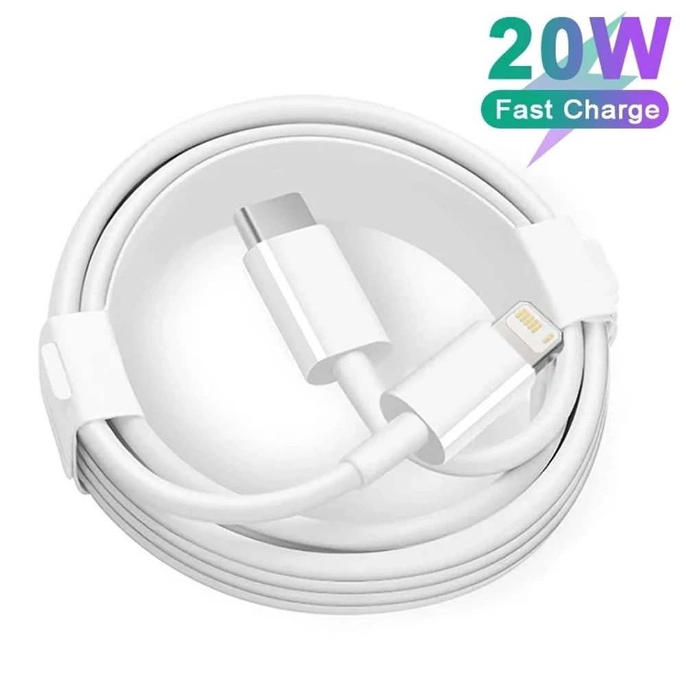 Original 20W PD USB Type C to Lighting Fast Charger Cable For Apple iPhone 14 13