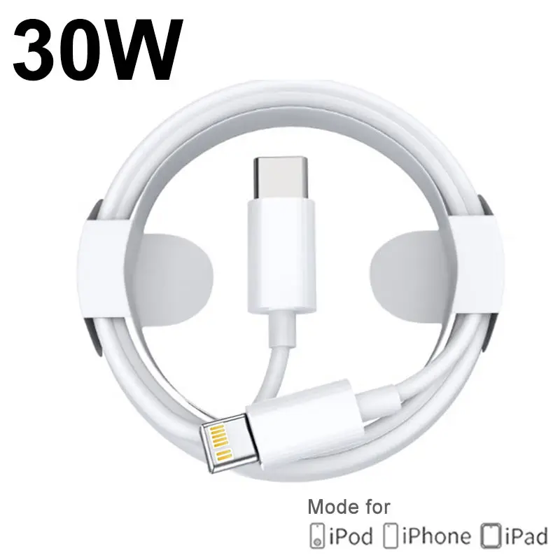Original 30W PD Fast Charging USB Type C to Lightning Cable For Apple iPhone 14 