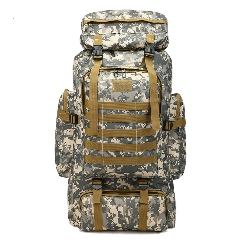 Outdoor Camouflage Backpack Men Large Capacity Waterproof Outdoor Military Backp