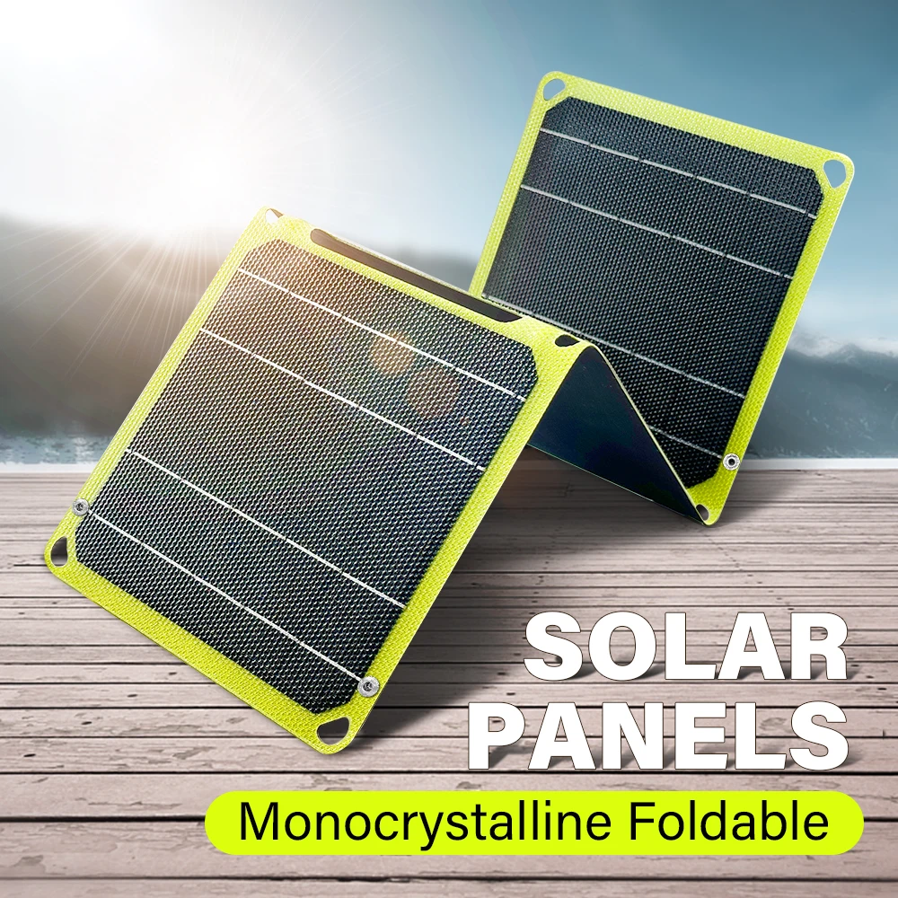 Outdoor powerful flexible Solar Panel 5v 21w Portable battery phone charge PD QC