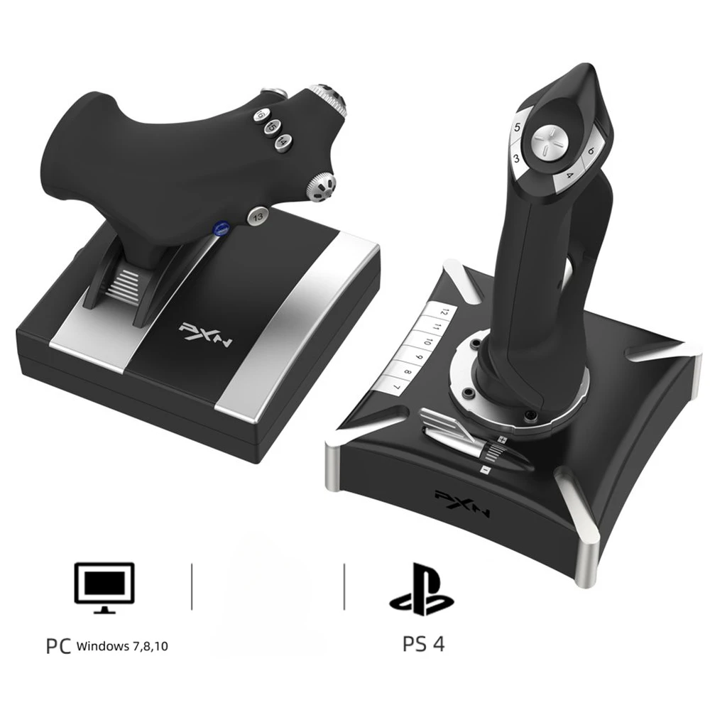 PXN-2119II PRO Flight Simulator 2021 Gamepad Vibration Controller Joystick Contr