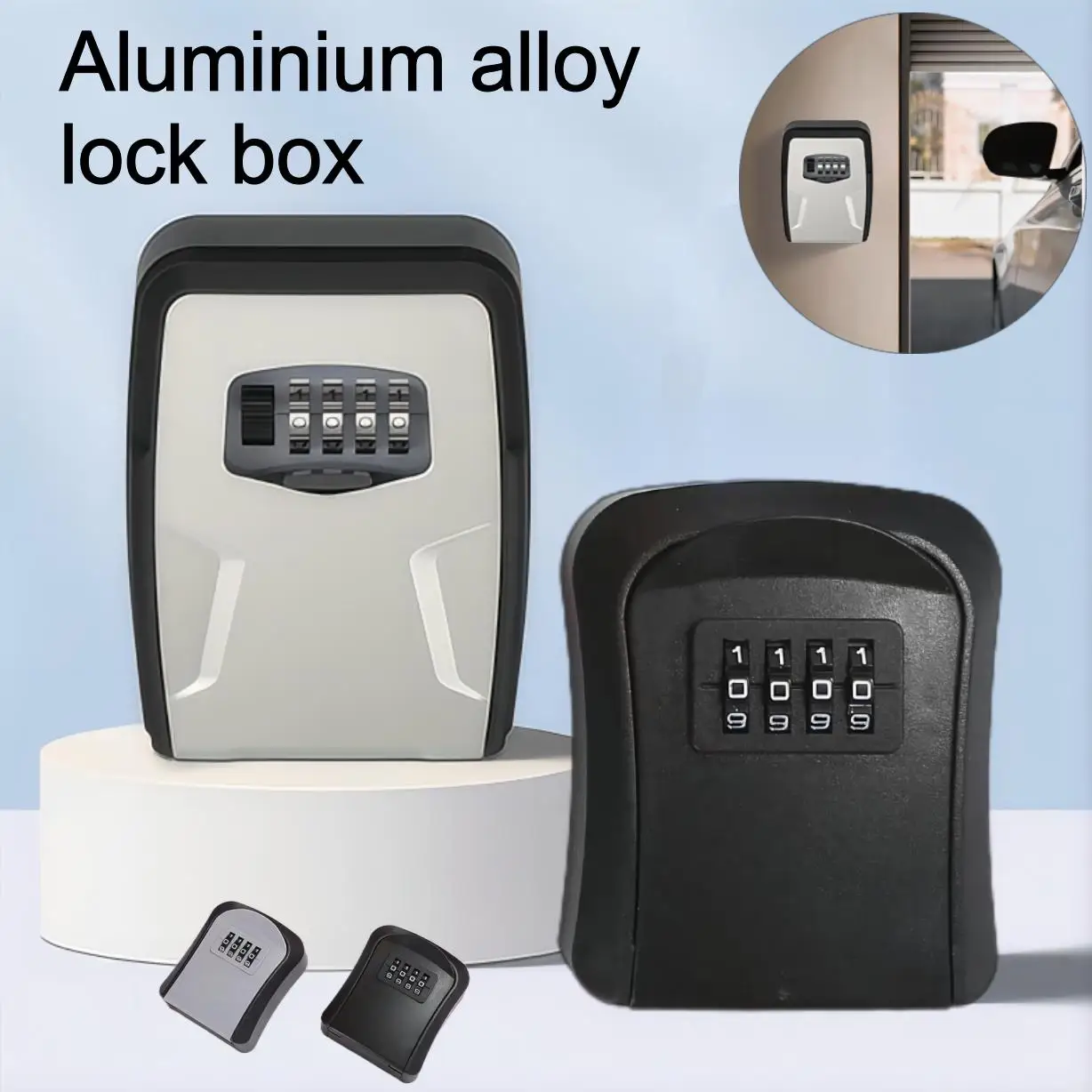 Password Lock Box Anti-theft Home Cat Eye Storage Management Decoration Password