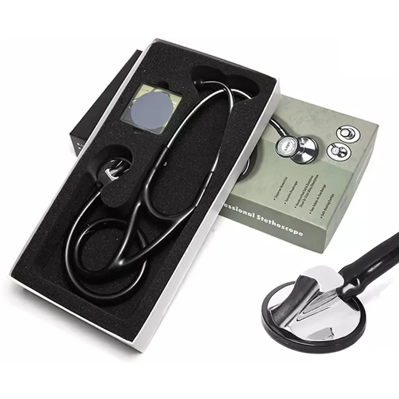 Professional Heart Lung Cardiology Stethoscope Doctor Student Medical Equipment 